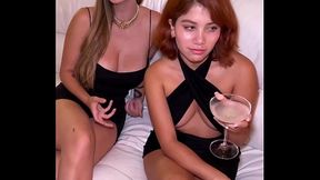 Two Beautiful Countries With Two Beautiful Girls Angel Youngs And Marina Gold