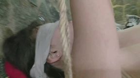 Shibari masturbation cums