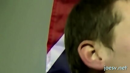 Smooth ball gagging oral tryout
