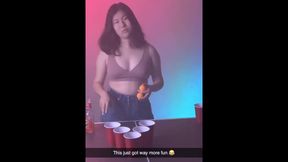 Your girlfriend loses to a frat bro in strip beer pong (Trailer)