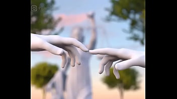 Asian se masturbando com consolo