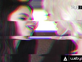 Nerdy Small Redhead Amber Stark Passionately Bangs Bestie Allie Addison In Steamy Lesbo Hookup