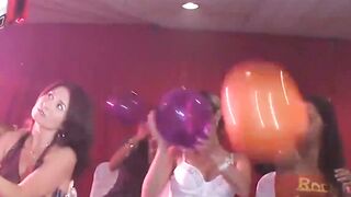 Bachelor Party Gone Wild! Striptease & Blowjob Orgy with Hot Babes