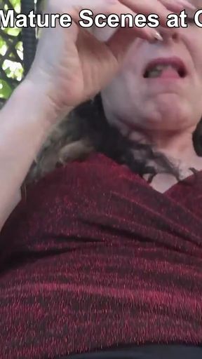 Stunning moment from &quot;My first Very Own Fuck Boy! Horny Granny Ella Rosalia at GrandMams&quot;