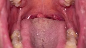 Slow and soft uvula show