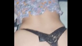 Pinay Naka-Black Panties Patuwad Doggystyle Sex