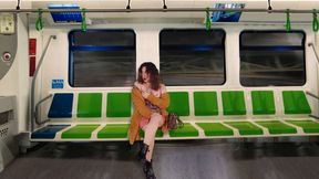 A Friend of My Husband's Films the Train Ride