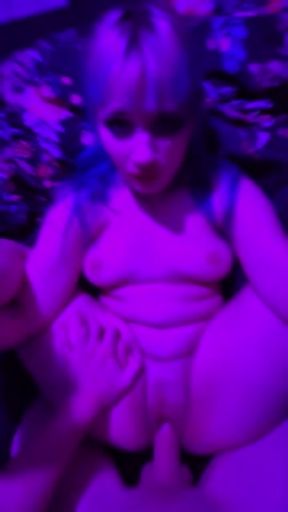 Big Titty Goth Girl Gets Tight Pussy Pounded (Creampie) -RoseLunar