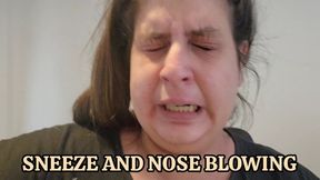 Tree Pollen Allergy Sneeze Storm: Powerful Explosive Fits & Thick Mucus Nose Blow