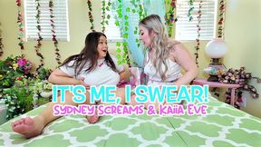 it s me, i swear! - kaiia eve s boyfriend (sydney screams) has transformed into a woman overnight and the two eat each other out - man in woman s body, gender tf, made to orgasm