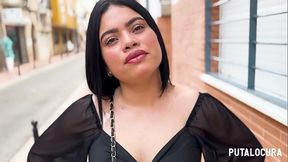 PutaLocura - Camarera culona Makarena busca trabajo y termina siendo follada en Pilladas