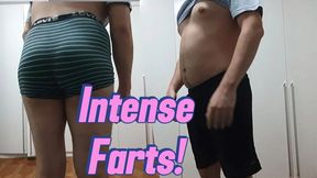 Farting in my closet after a long day