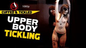 Helpless Topless Jane Tied Up Oiled and Merciless Tickled | Intense Armpits tickling and Belly Tickle Torment | 1080p