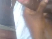 Hot teen jerks big black cock caught alone family