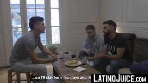 LatinoJuice.com - Jonas Matt & Felipe & Rodrigo El Santo - Lovely stud Jonas Matt blo