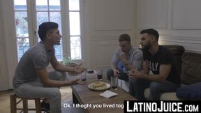 LatinoJuice.com - Jonas Matt & Felipe & Rodrigo El Santo - Lovely stud Jonas Matt blo