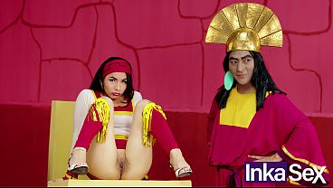 INKA SEX - PARODY LAS LOCURAS DEL EMPERADOR KUXCO SE FOLLA POR EL ANO A SU AMIGA MALINDA