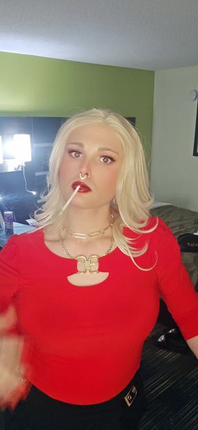 Kylie Rey (shemale) She's Bad She's Hottest Smoking Fetish