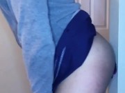Femboy Bounces on Dildo - Teaser