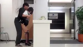 Hot Asian Babe Fucked Raw by Rough Handsome Repairman On-Site