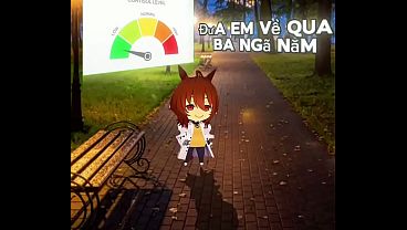 Agnes Tachyon haciendo twerk