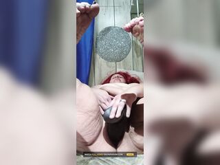 Redheaded Wench Twat Intend to Pour with the Chap Next Door