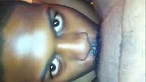 I call my lovely hubby moustached pussy eater cuz he likes do it