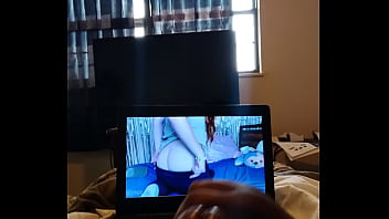 Masterbating to girl buttcrack