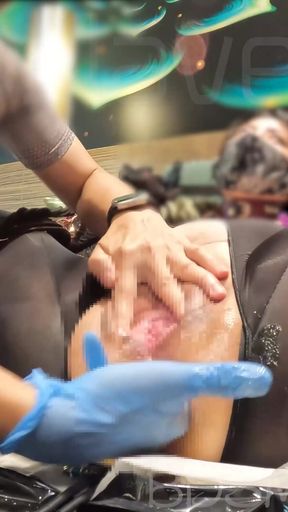 Thrilling moment from &quot;Kinky slavedoll R Vol.002 Close-up. Rolling her eyes and squirting anal orgasm!! (Full video at&quot;