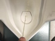 Pee in the toilet of a multi-tenant building