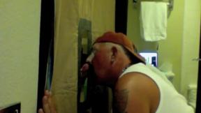 ”Gloryhole Blowjob At Gay Days”