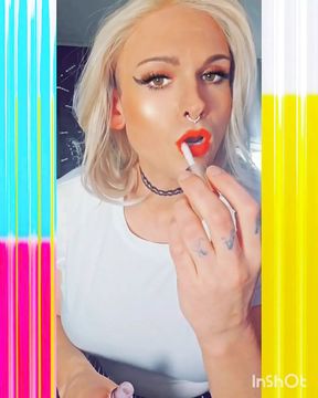 Sexy TS POV Smoking Fetish Outfit