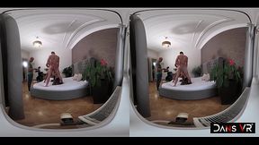 Lady Gang'_s DP In VR, The Fashionista'_s Cock-Drenched Threesome!