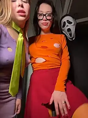 🌸Scream covers our mouths+rub pussies over panties🌸