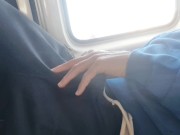 Risky masturbation in the van. I think i got caught