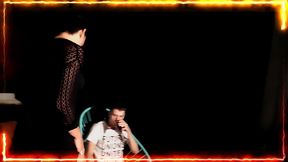 sumisa recibe y fisting ,espectacular , con perla lopez
