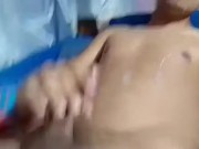 Corrida que me llegó hasta la cara de lo caliente que estaba🔥💦🥵