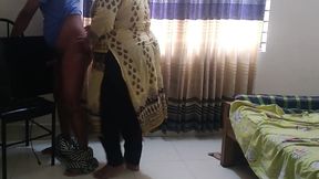 Gujarati Sexy 18yo Female Guest Fucked by Hotel Staff in Hotel Room - Big Ass Anal Cum