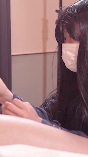 Lycoris Recoil Anime cosplayer handjob (Re-upload), Takina inoue asian crossdresser cosplay   Clip 1