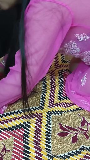 Thrilling moment from &quot;Indian beautiful husband wife celebrate special Valentine week Happy Rose day dirty talk in hindi&quot;