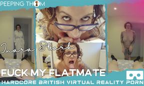Fucking My Flatmate - Big Tit British Bbw Pov - Inara Stark