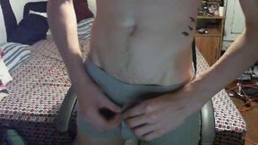 Tatted Twink Blake Mast Jerks on His Dick
