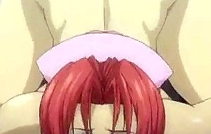 Bondage hentai gets an enema injection and fucked by sh