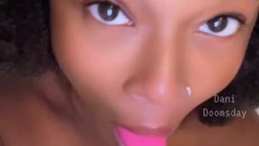 Explosive cream and squirt ebony compilation with Dani Doomsday
