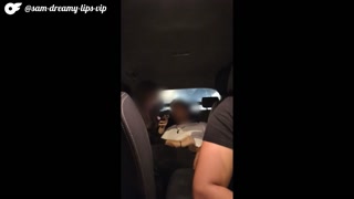 Fucking my #1 fan while my husband drove us around town