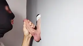 23 Year Old Boy Returns To The Gloryhole Very Slow Blowjob Until He Cums In My Mouth
