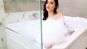 behind the scene from jhay killer aproaches hot colombian in the street and ends up taking her to his apt to take a bath then gets gangbaned with three of his friends with double anal