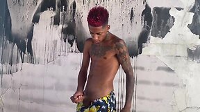 Brinquedo em uma punheta gostosa