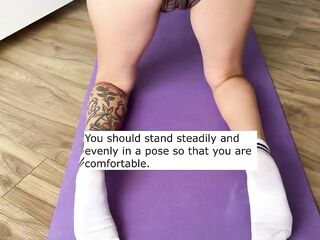 Smutty YOGA Instructor Banged me When This chab Saw my CamelToe
