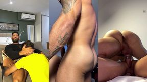 noite de sexo gostoso com um macho barbudo
